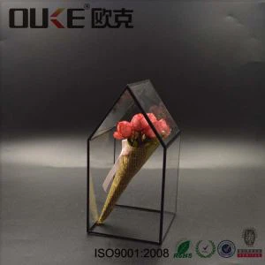 Custom Design Perspex Clear Pieni akryylikotelo kukille / leluille