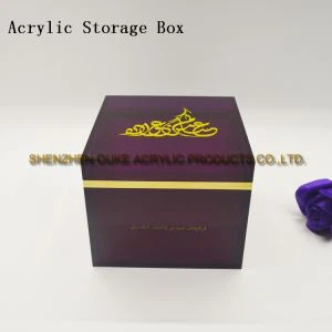 Factory Custom Size Perspex -laatikot Akryylikotelon säilytys Lucite-laatikko kannella