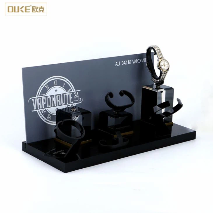 Amazon Black Countertop Acrylic Watch Display Stand