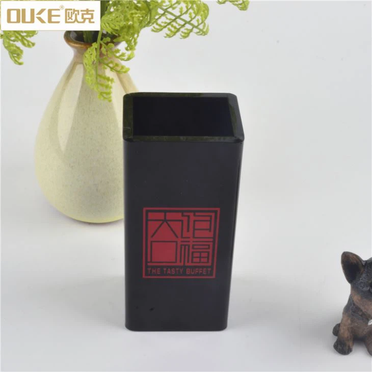 Hot Sale Square Black Acrylic Pen Box