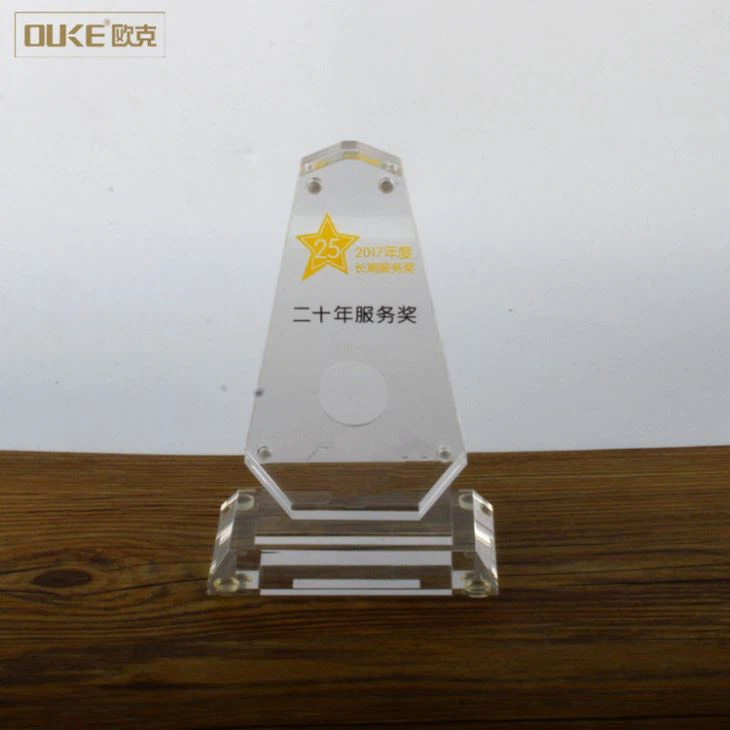New Design Crystal Competition Acrylic Trophy