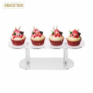Tukku Clear Four Holes Ice Cream Cone Holder
